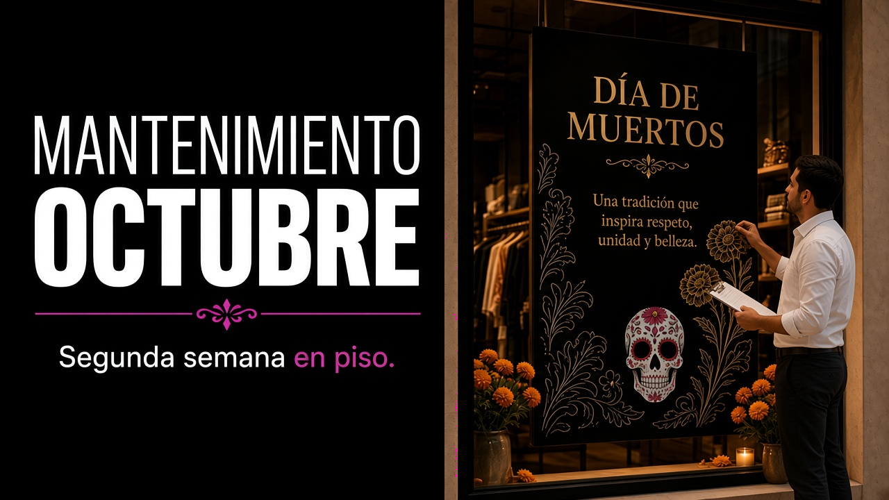 Mantén viva tu publicidad de Día de Muertos en la segunda semana de octubre